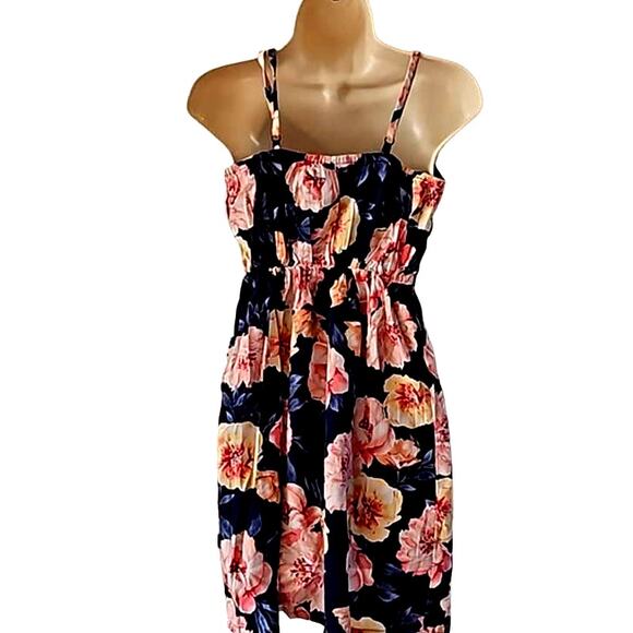 Excellent Old Navy Girls Floral Sleeveless Spaghetti Strap Sundress Size 12 - Picture 6 of 6